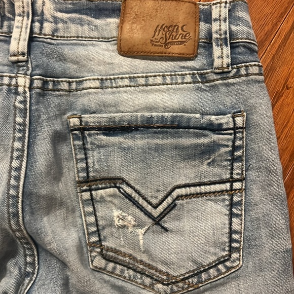 Boot Barn Moonshine slim straight mens jeans - Picture 7 of 7